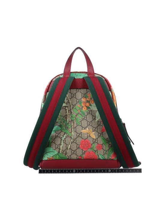 Gucci GG Supremutian Beige Multicolor Canvas Leather Backpack main image 6